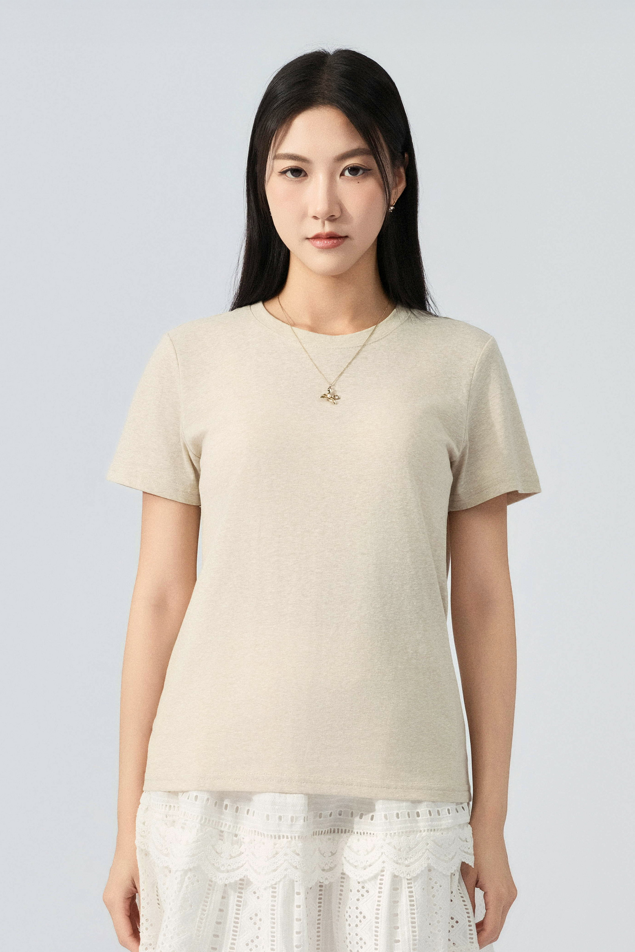 基本款後中骨tee (預購產品）