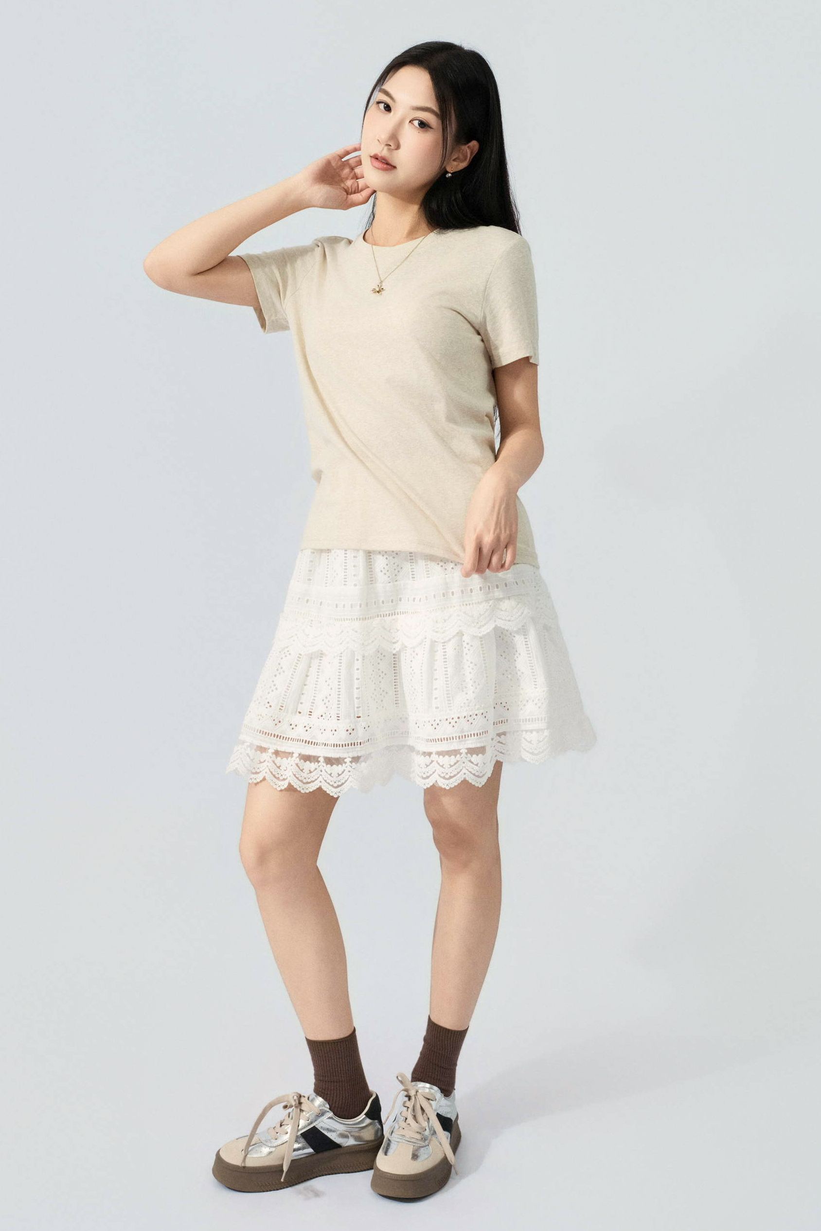 基本款後中骨tee (預購產品）