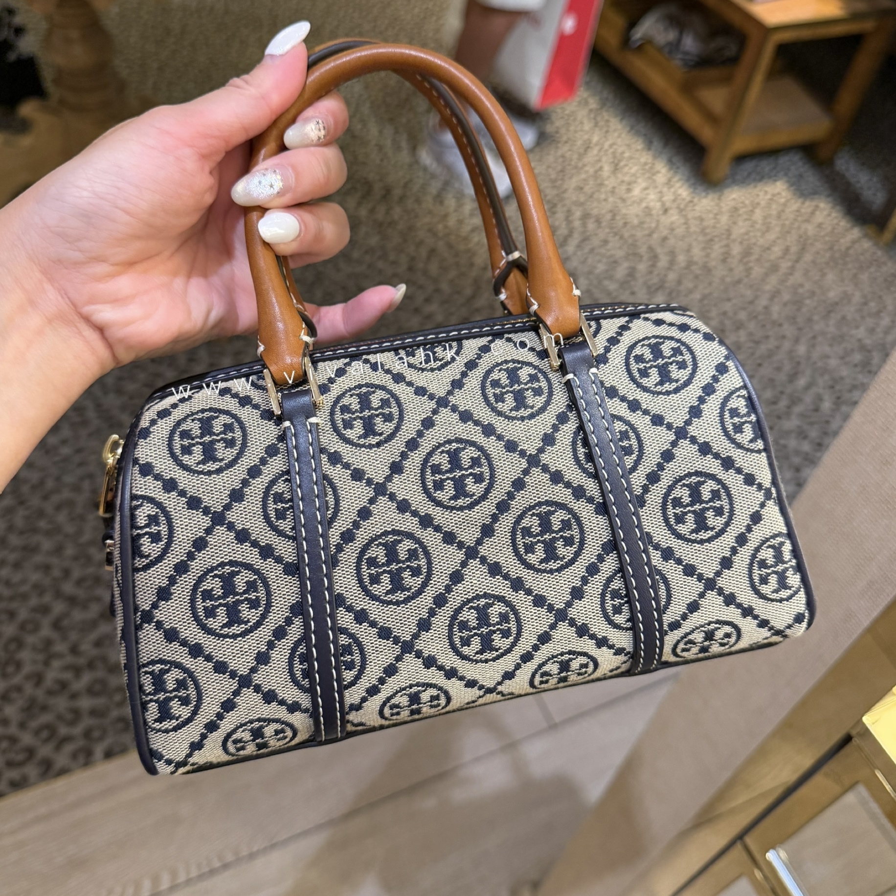 Tory Burch - T Monogram Mini 手提+斜孭多用袋 (170417)