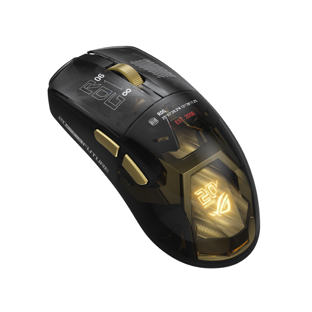 【接受訂購】ASUS ROG Harpe II Extreme Edition 20 Gaming Mouse｜超輕量無線｜FPS 電競級精準操控
