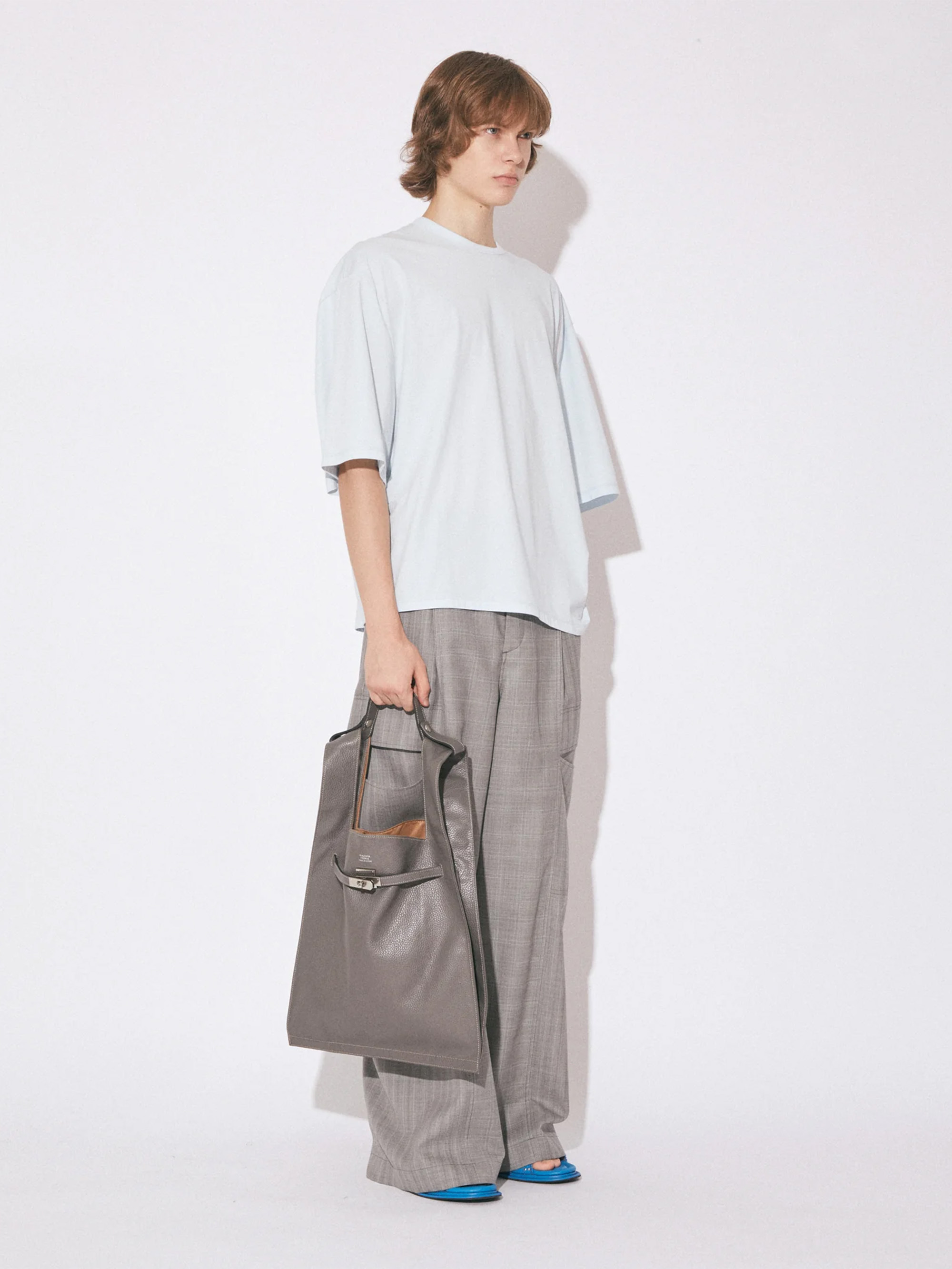 BEAUTIFUL PEOPLE XLARGE MARKET BAG IN SHRINK LEATHER 手提包