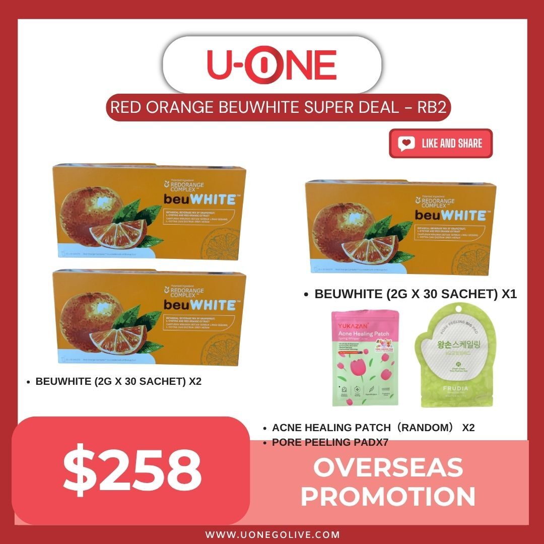 RED ORANGE BEUWHITE SUPER DEAL - RB2