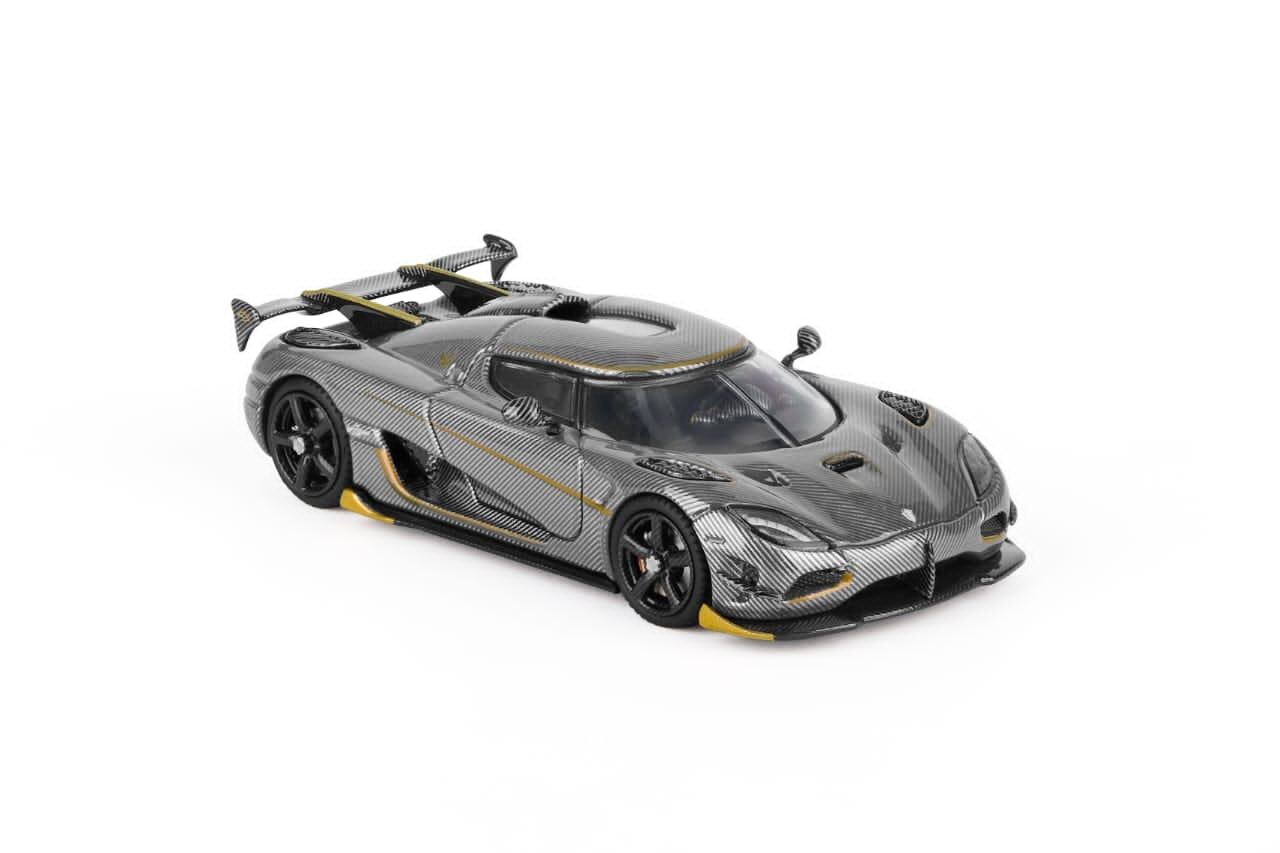 預訂:1/64 SCA x CMB Model Koenigsegg Agera RS Carbon Silver Grey (SCAKACSG )