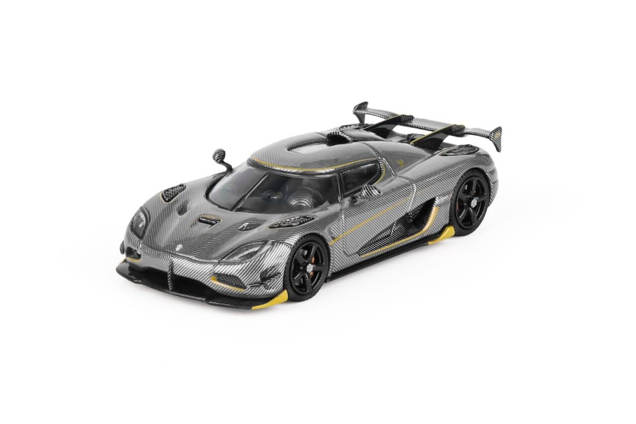 預訂:1/64 SCA x CMB Model Koenigsegg Agera RS Carbon Silver Grey (SCAKACSG )