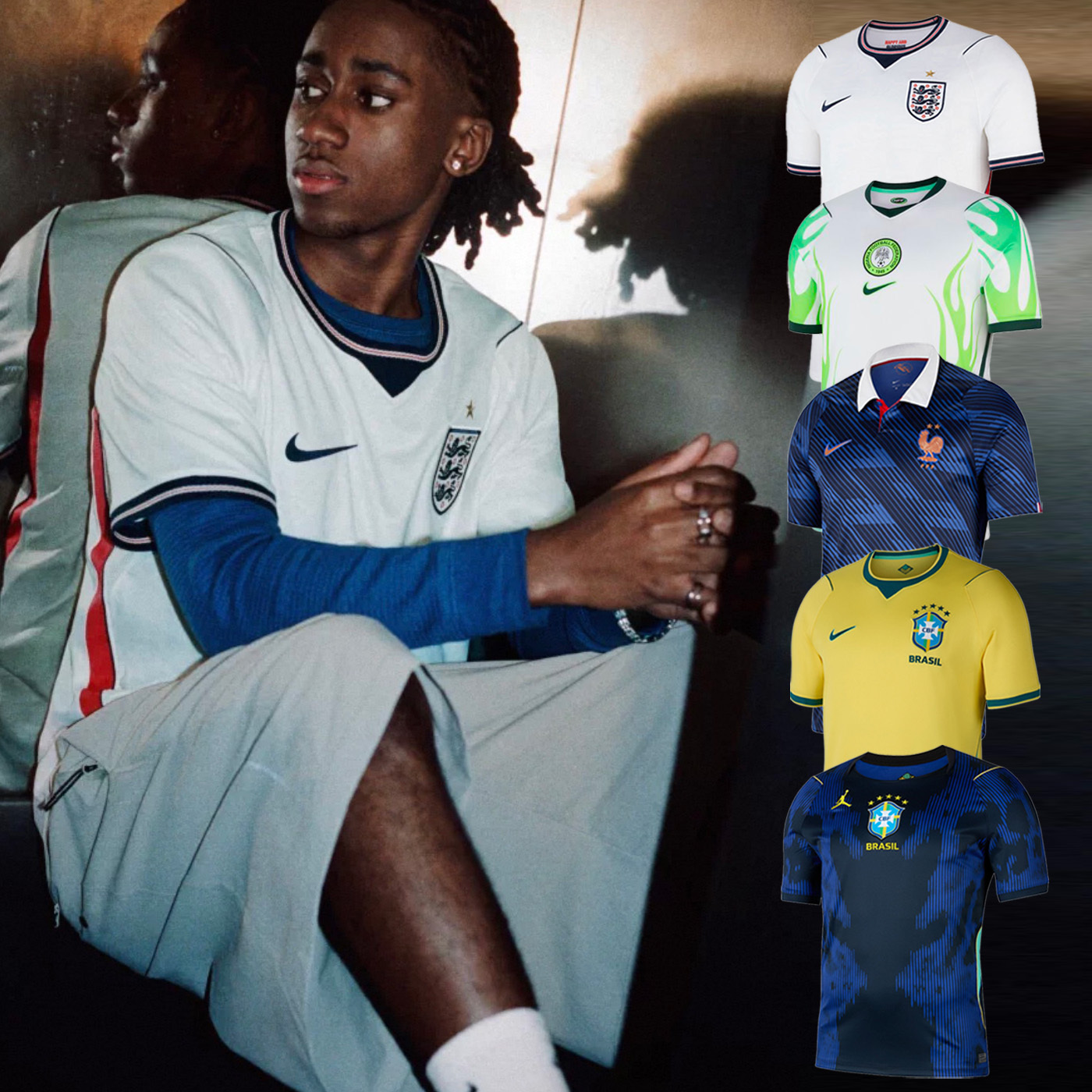 男女款 NIKE X FIFA DRI-FIT 巴西 英格蘭 法國 奈及利亞 主場 客場 世界盃 世足 球衣 短T【IB5300/IB5290/IB5376/IF7054/IU1072】ADFIFA