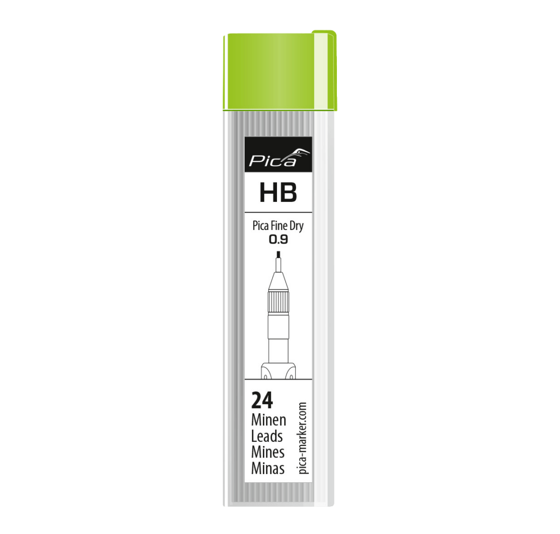 Pica 7030/SB 0.9mm工程鉛筆芯 (HBx24支)