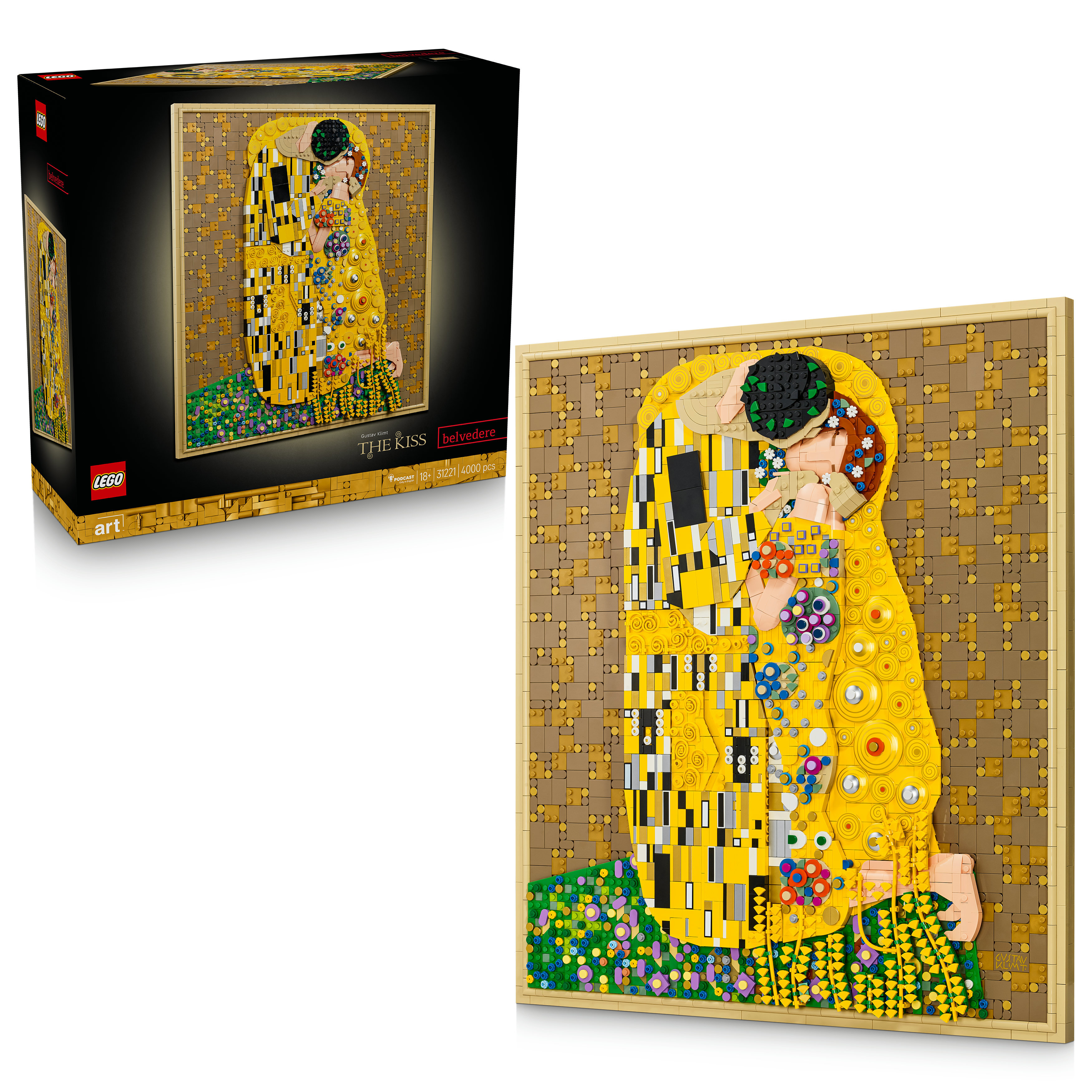 31221 Gustav Klimt－〈吻〉