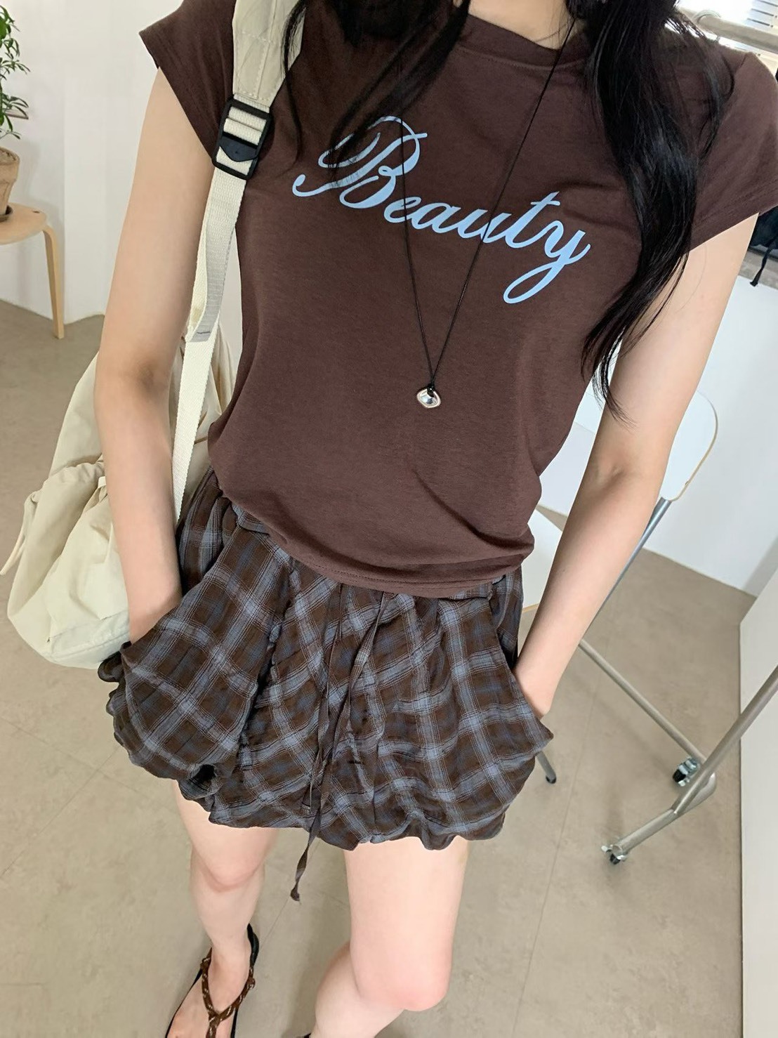 BEAUTY短袖T