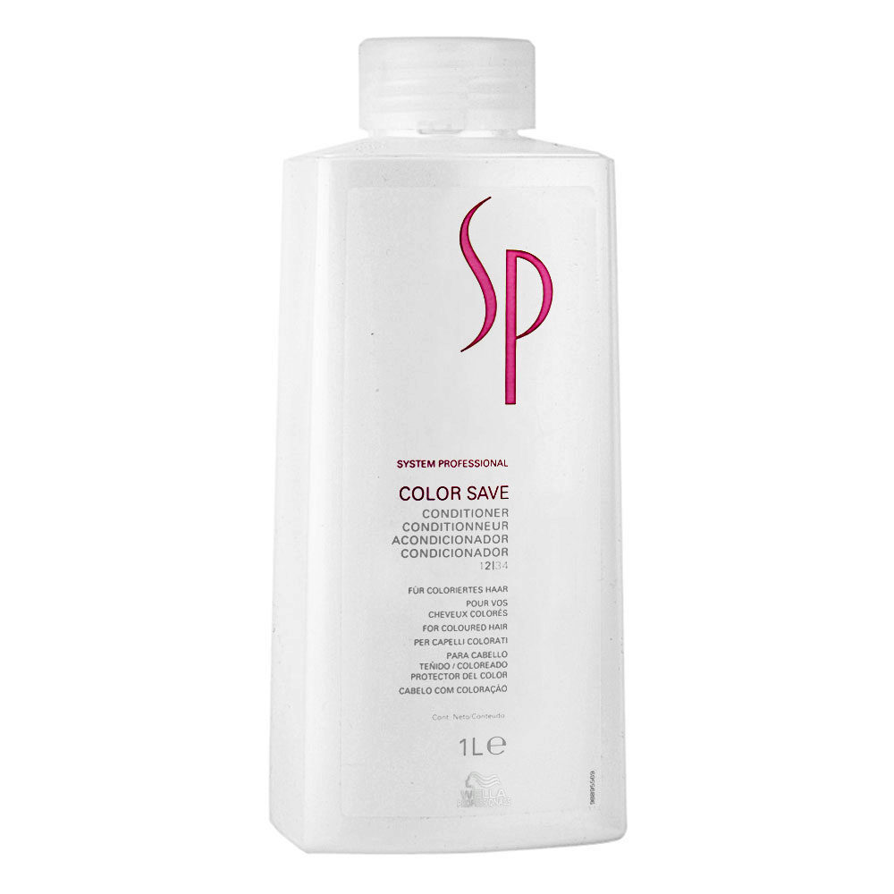 Wella SP Color Save Conditioner 1000ml 威娜SP鎖色護髮素(染色髮質)