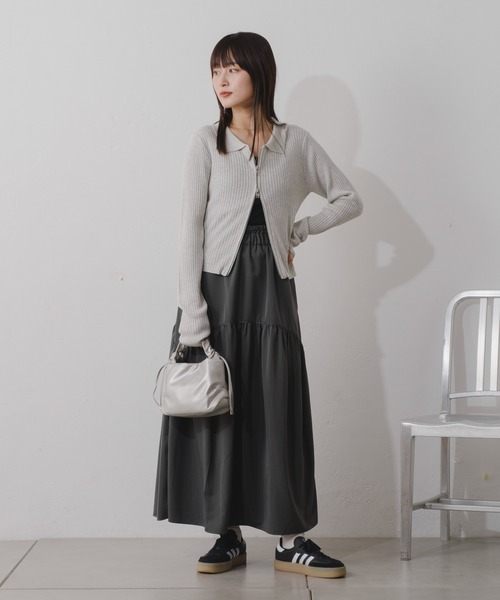 KASTANE・夏日美術館の拼接氣球長裙
