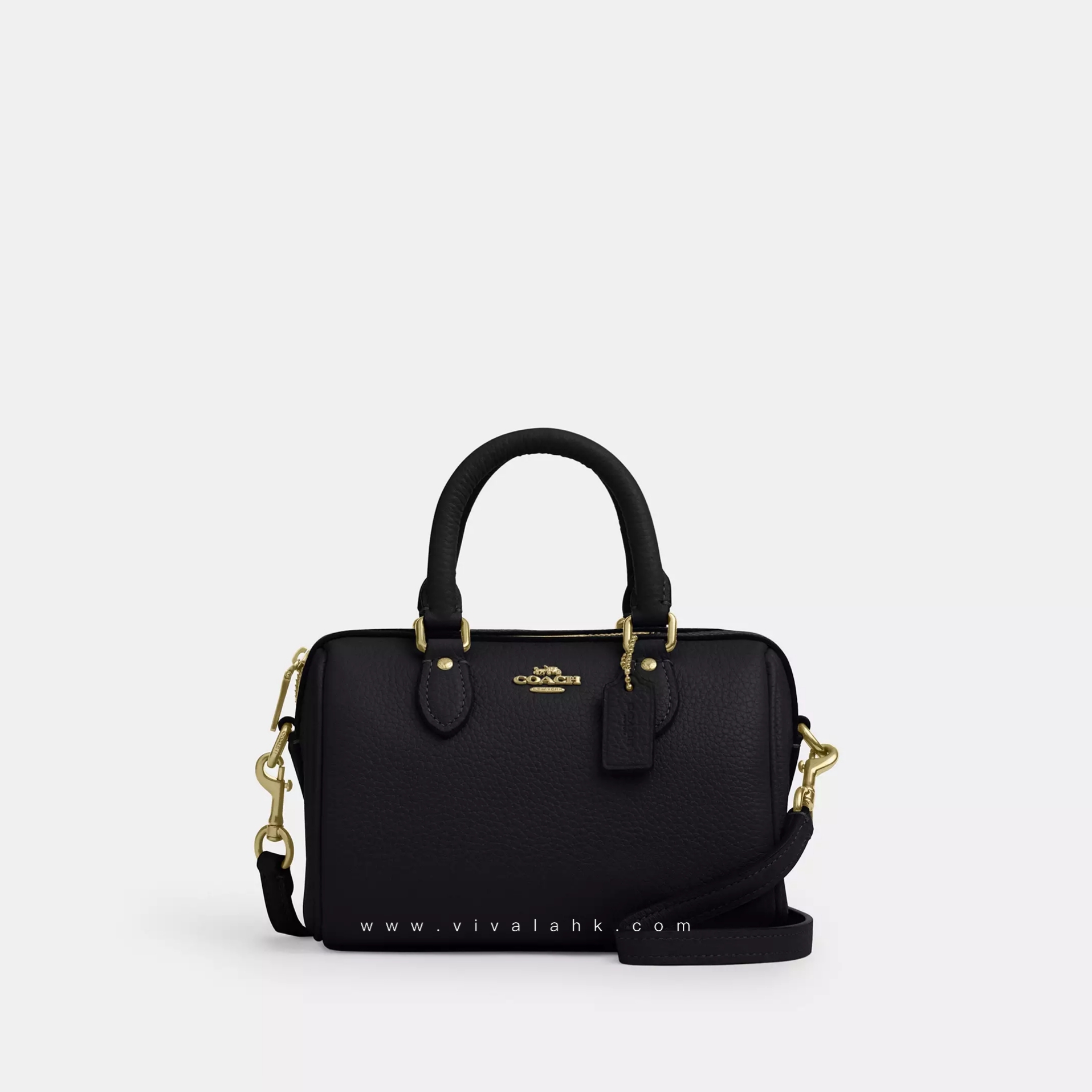 Coach - Mini Rowan 手提+斜孭多用袋 (荔枝皮) (CW328)