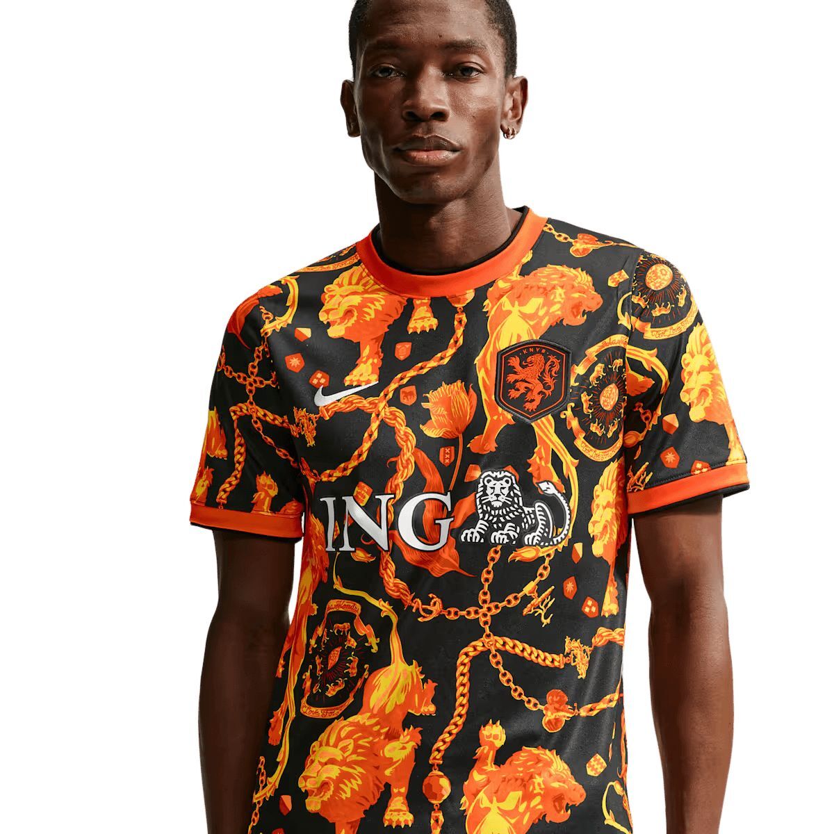 現貨|Netherlands x Patta Academy Pro Short-Sleeve Soccer Top