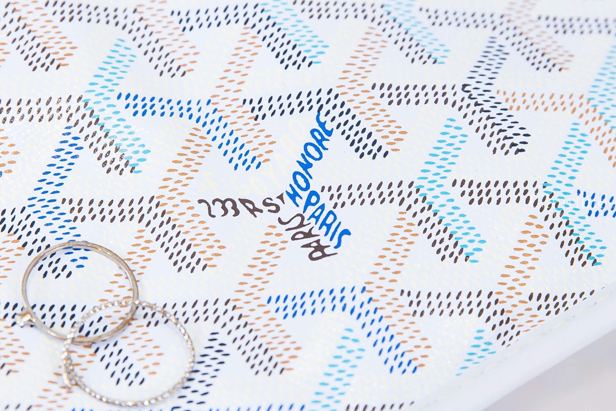 Goyard Anjou Mini Bag Multicoloured 限定色極地藍帆布小牛皮同色提把迷你無拉鍊含包夾托特包