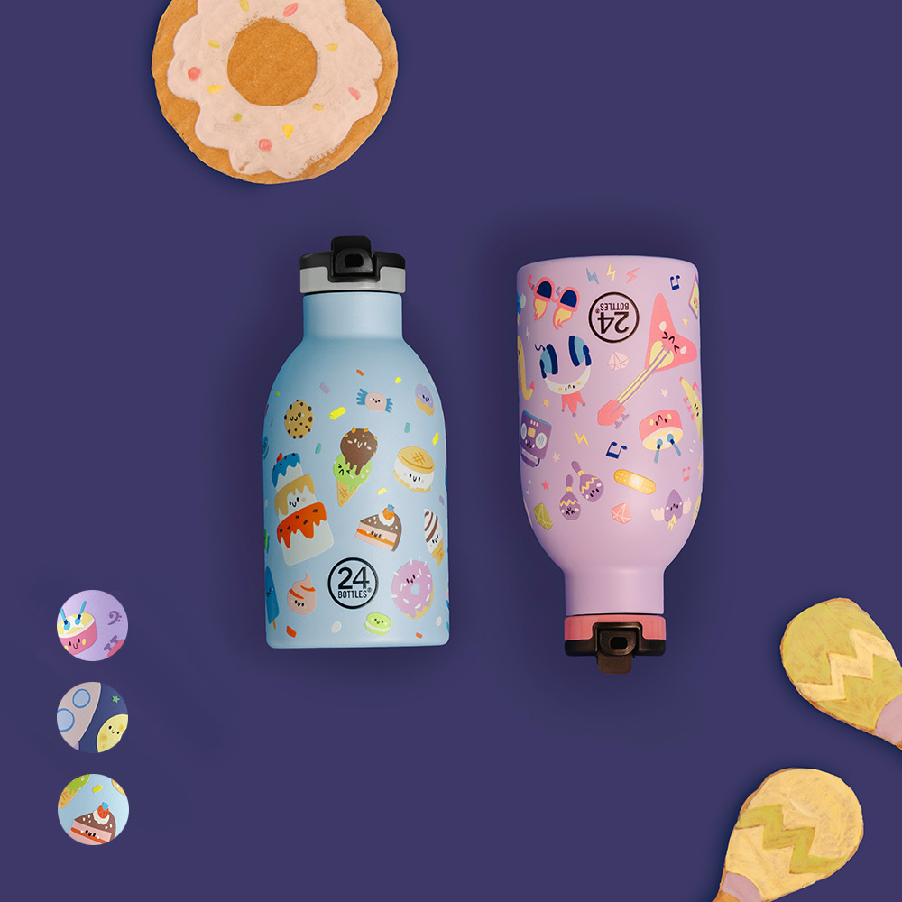義大利 24Bottles 輕量吸嘴保溫瓶 330ml / 探索系列