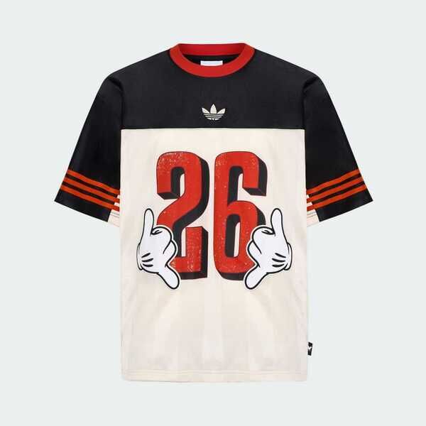 Adidas 愛迪達 Mickey Jersey KU3104 男 球衣 米黑 亞版 米奇 短袖上衣