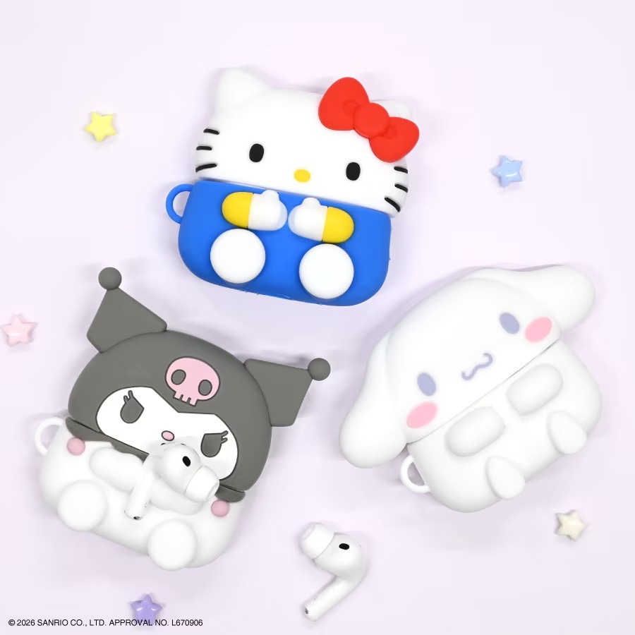 Gourmandise 三麗鷗 3D造型 AirPods Pro 3 耳機套 日本國內版