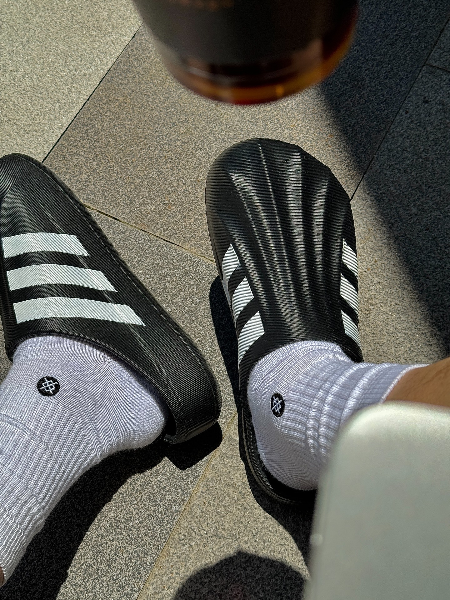 代購-Adidas Adifom Superstar Mule 防水 懶人鞋 貝殼鞋 穆勒鞋 拖鞋 黑 IG8277