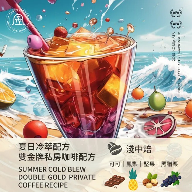 夏日冷萃配方 雙金牌私房咖啡配方