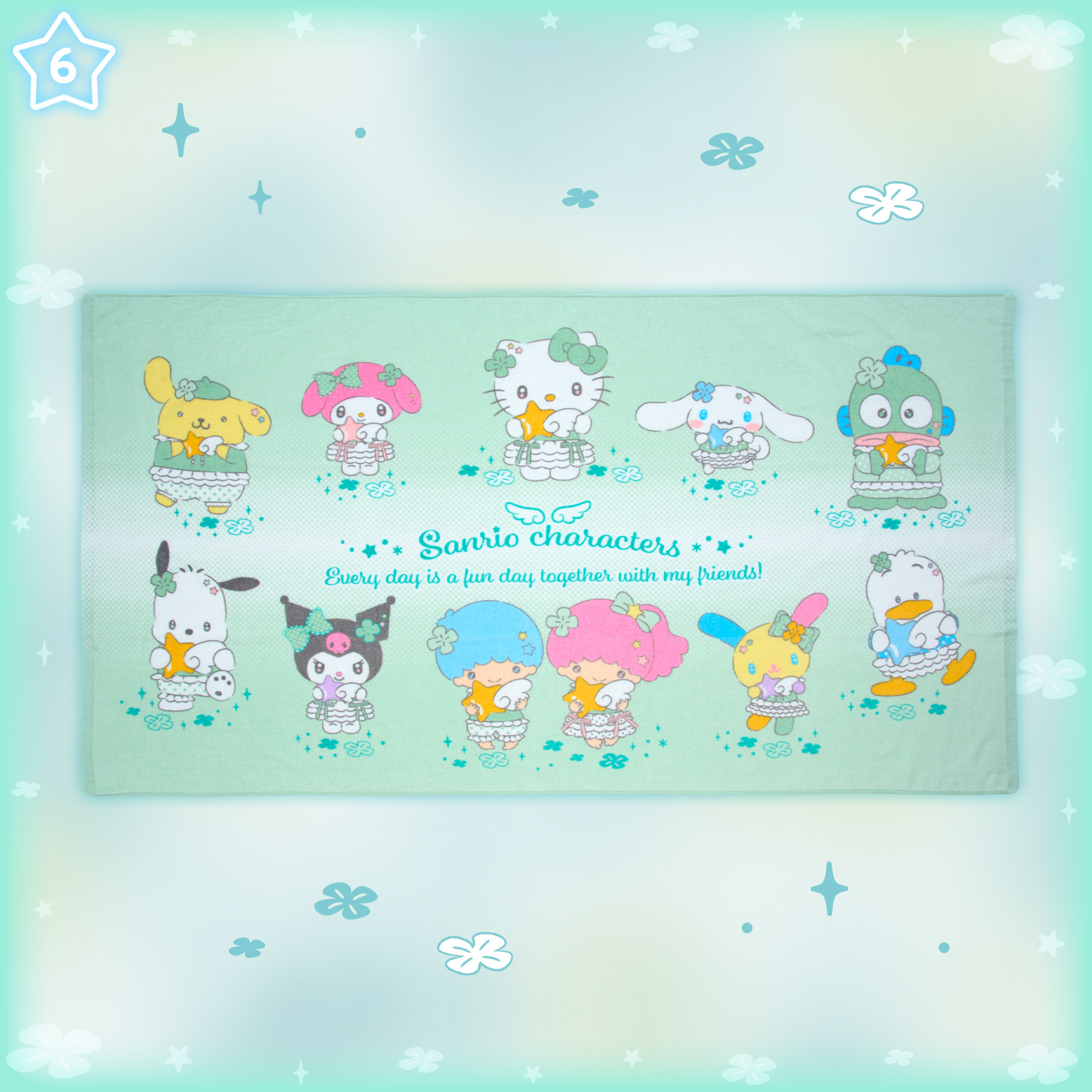 日本 Sanrio 星願系列 大毛巾