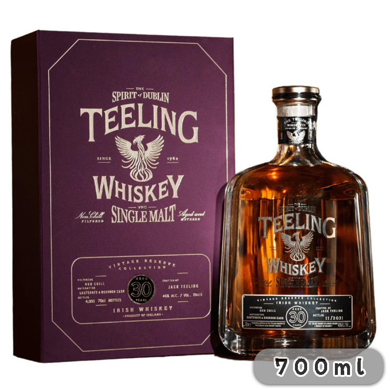 天頂 30年 愛爾蘭單一麥芽威士忌 700mL