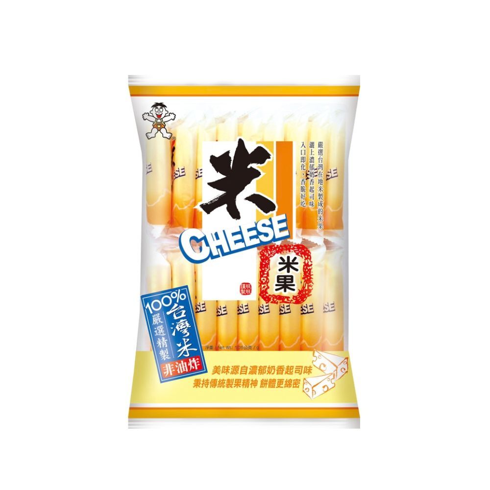 【旺旺】起司米果 1箱(105g*12包/箱)