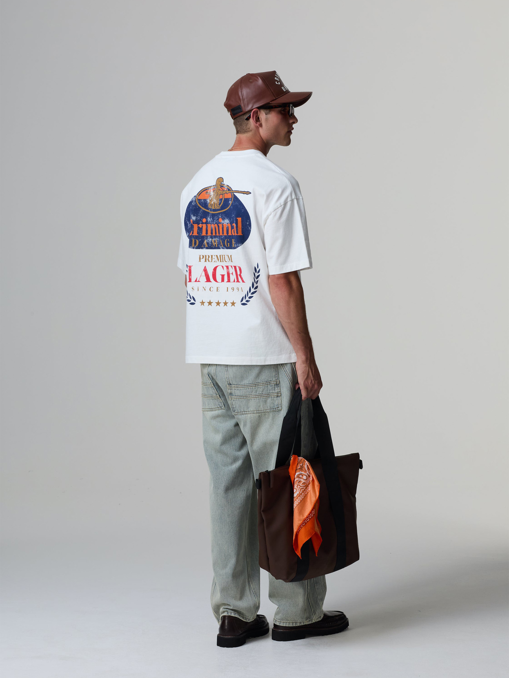 CRIMINAL DAMAGE PREMIUM LAGER TEE