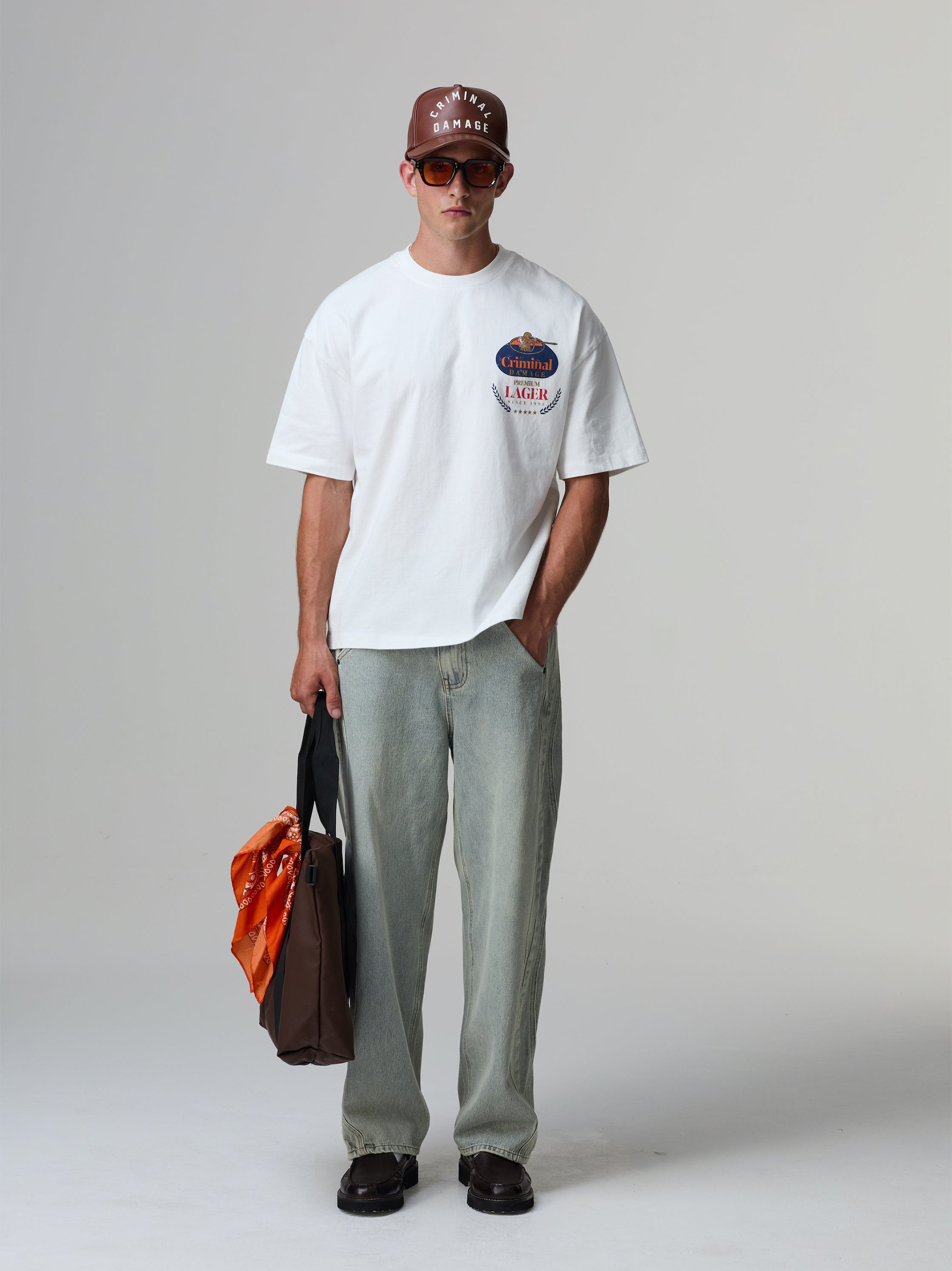 CRIMINAL DAMAGE PREMIUM LAGER TEE