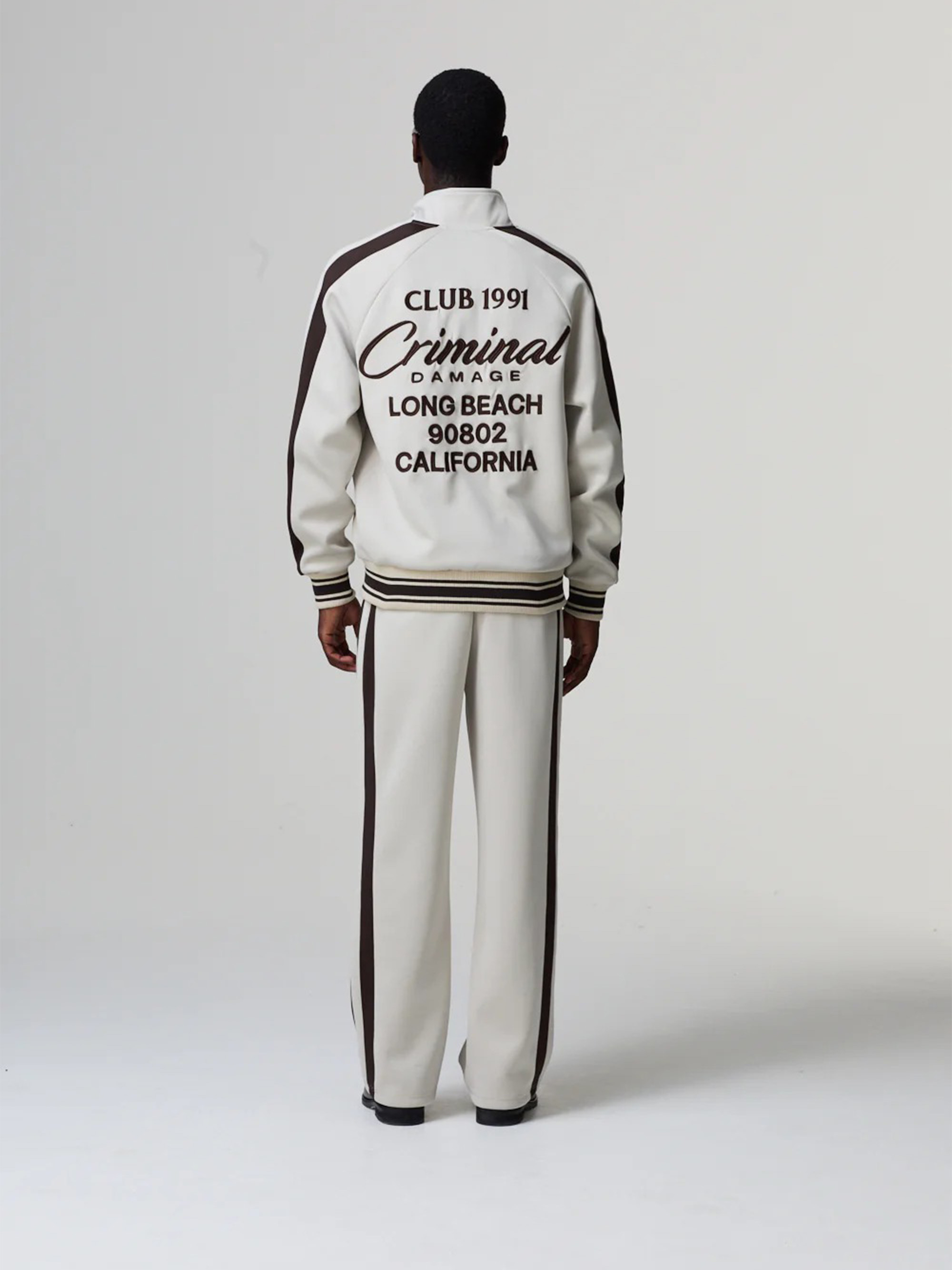 CRIMINAL DAMAGE PIN TUCK TRACK TOP