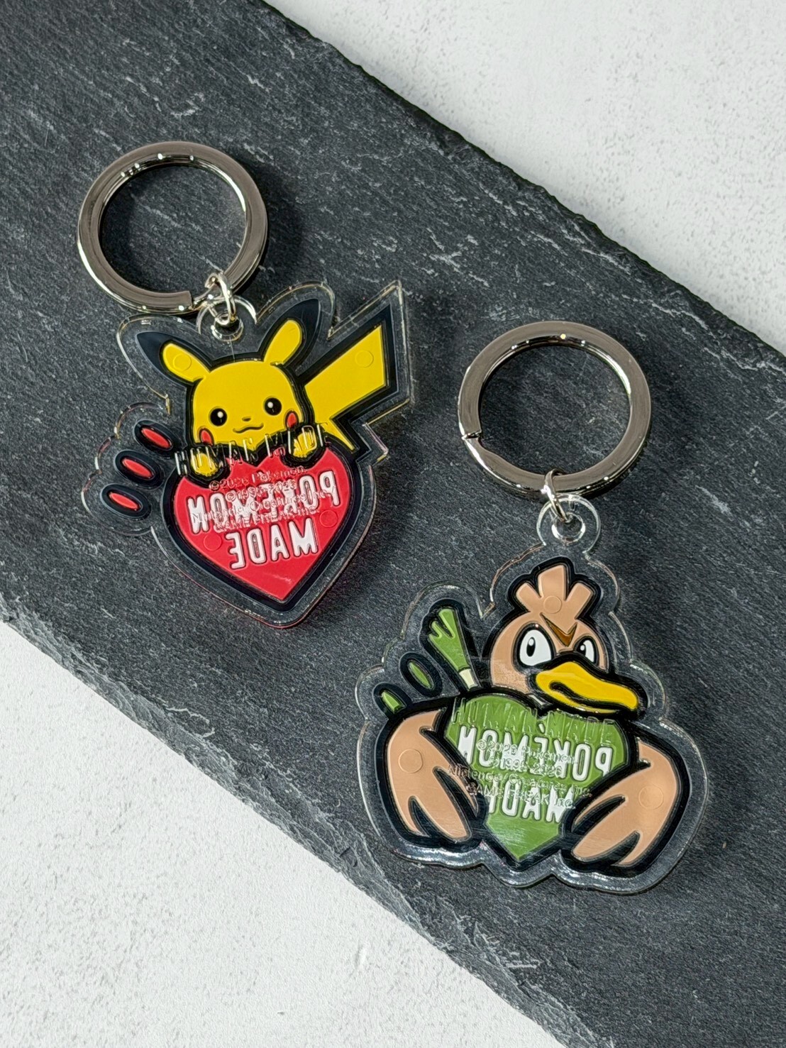 HUMAN MADE x POKÉMON 寶可夢 壓克力鑰匙圈