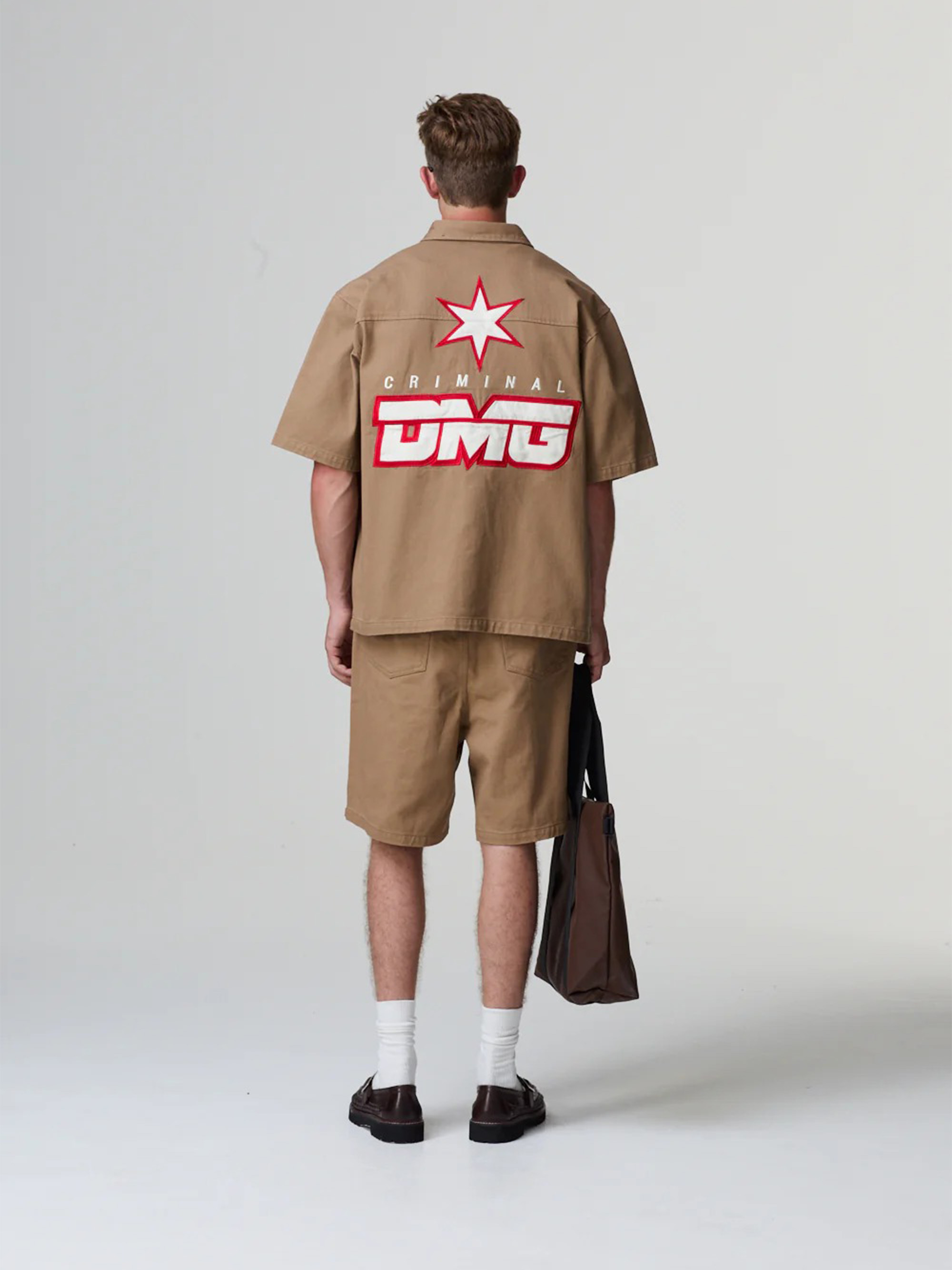 CRIMINAL DAMAGE STAR LOGO SHIRT
