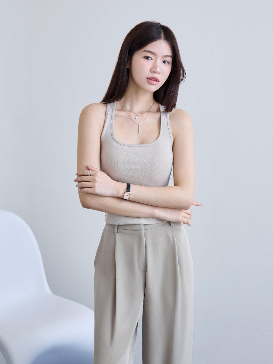 雙層交叉蕾絲bra top(11037)