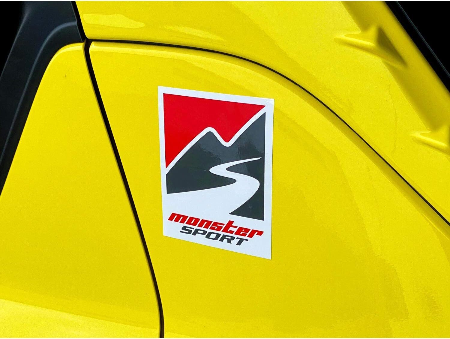 MONSTER SPORT SQUARE STICKER