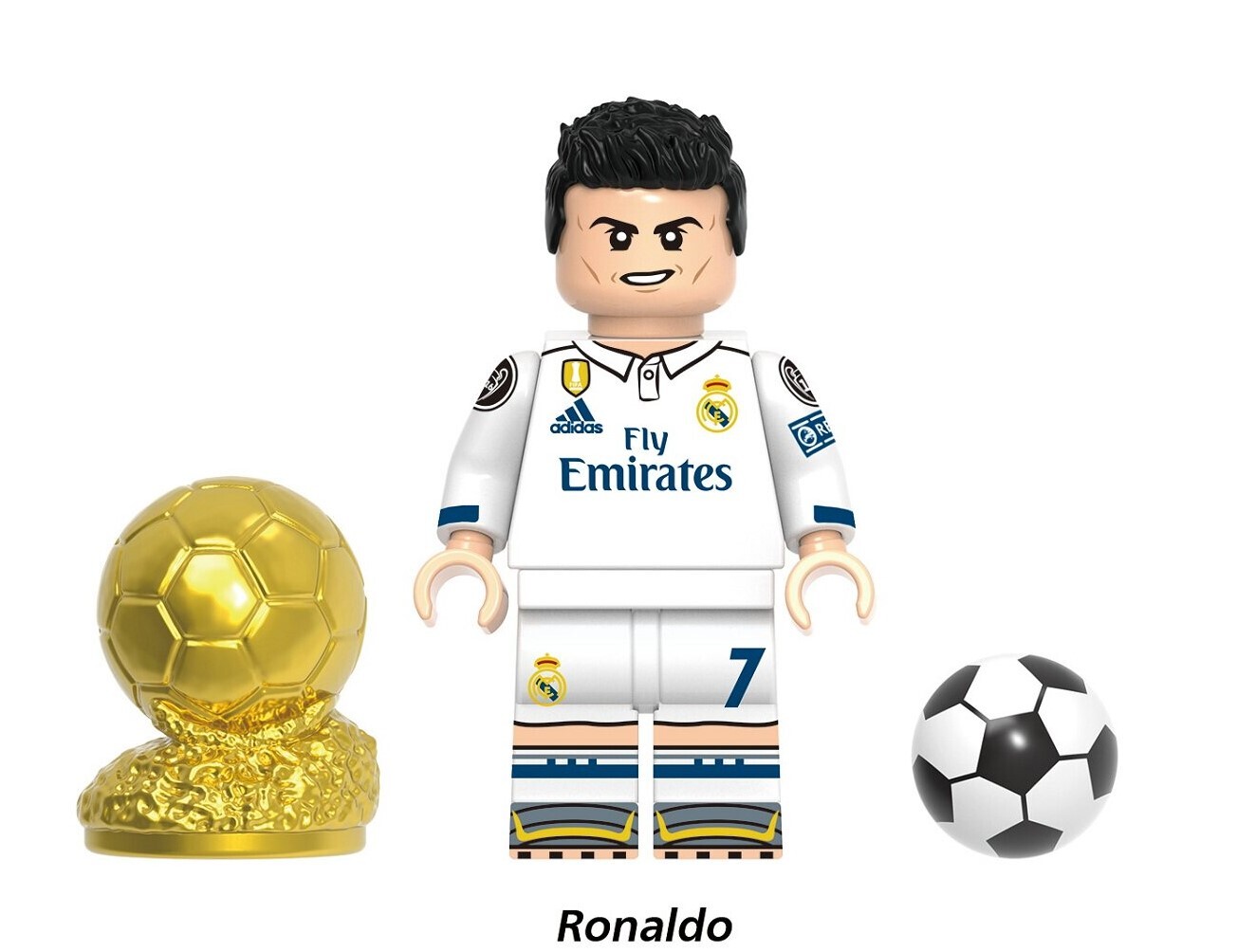 World Cup Football Series Ronaldo Custom Lego Minifigures G0191 GH0712