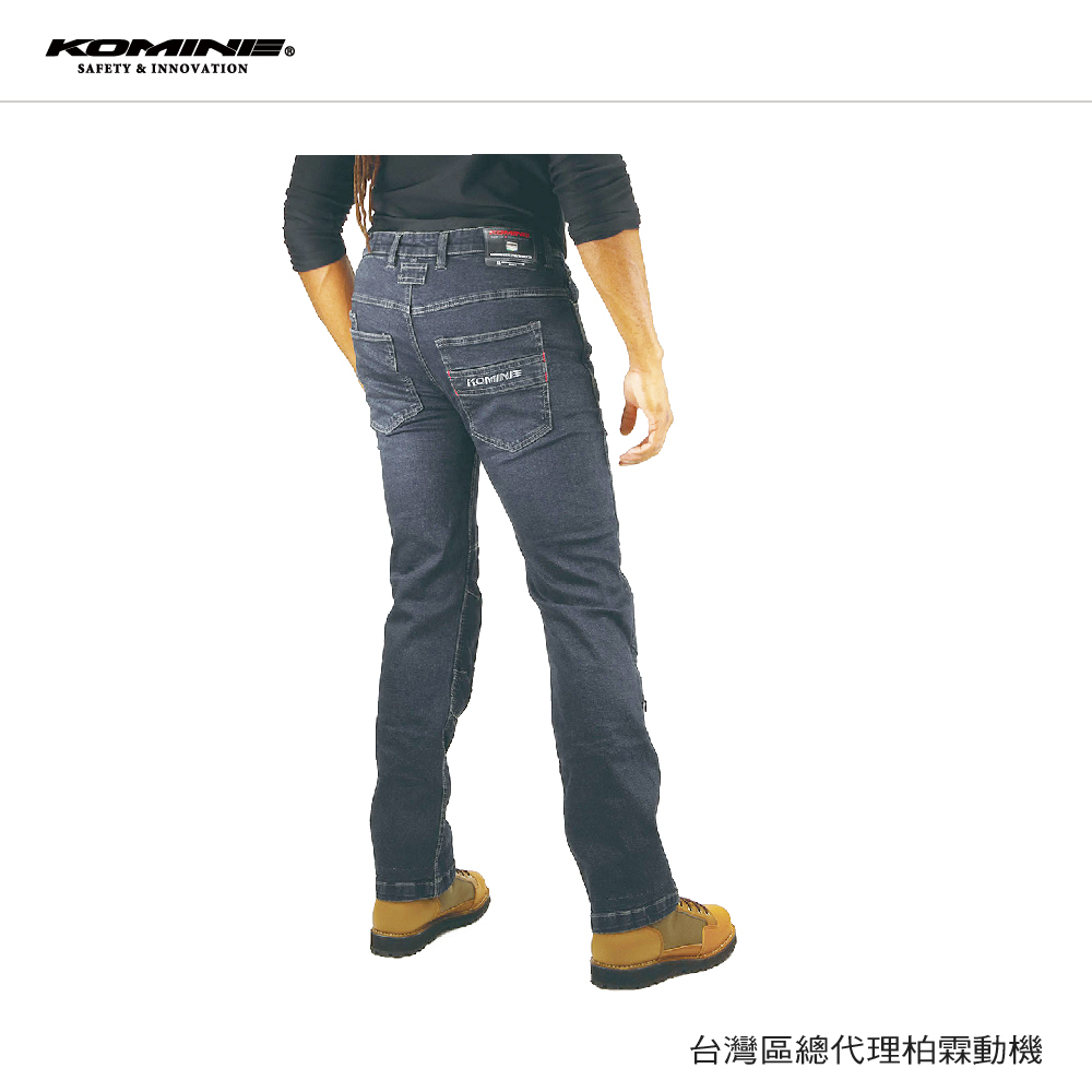【KOMINE】夏季防摔牛仔褲 WJ742R