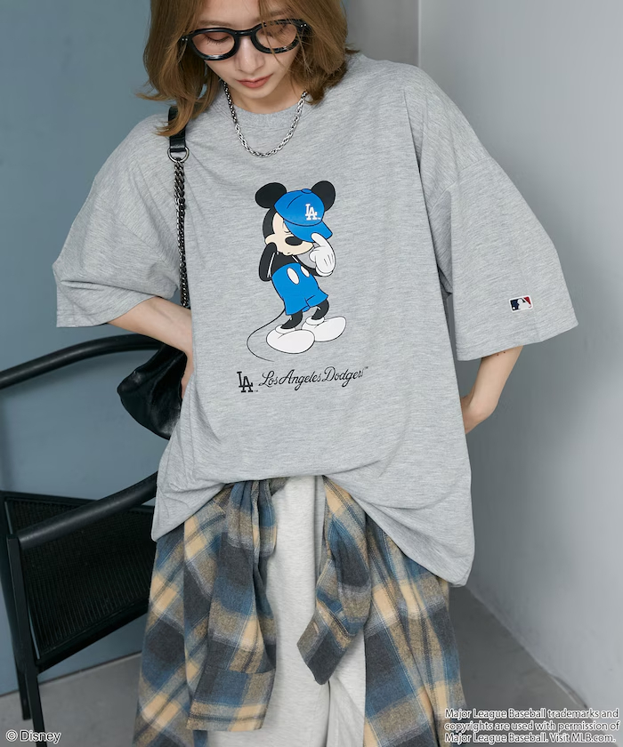 <預購> PUBLUX x MLB Mickey Mouse米奇 日本特別版 T 卹 (6colors)