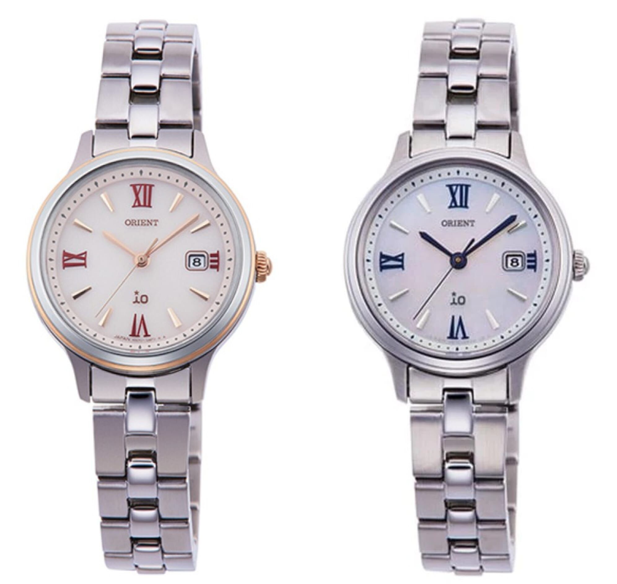 ORIENT 東方錶  iO NATURAL & PLAIN Ladies Solar Watch RN-WG0006P Pink / RN-WG0007A White 自然純色女士太陽能手錶