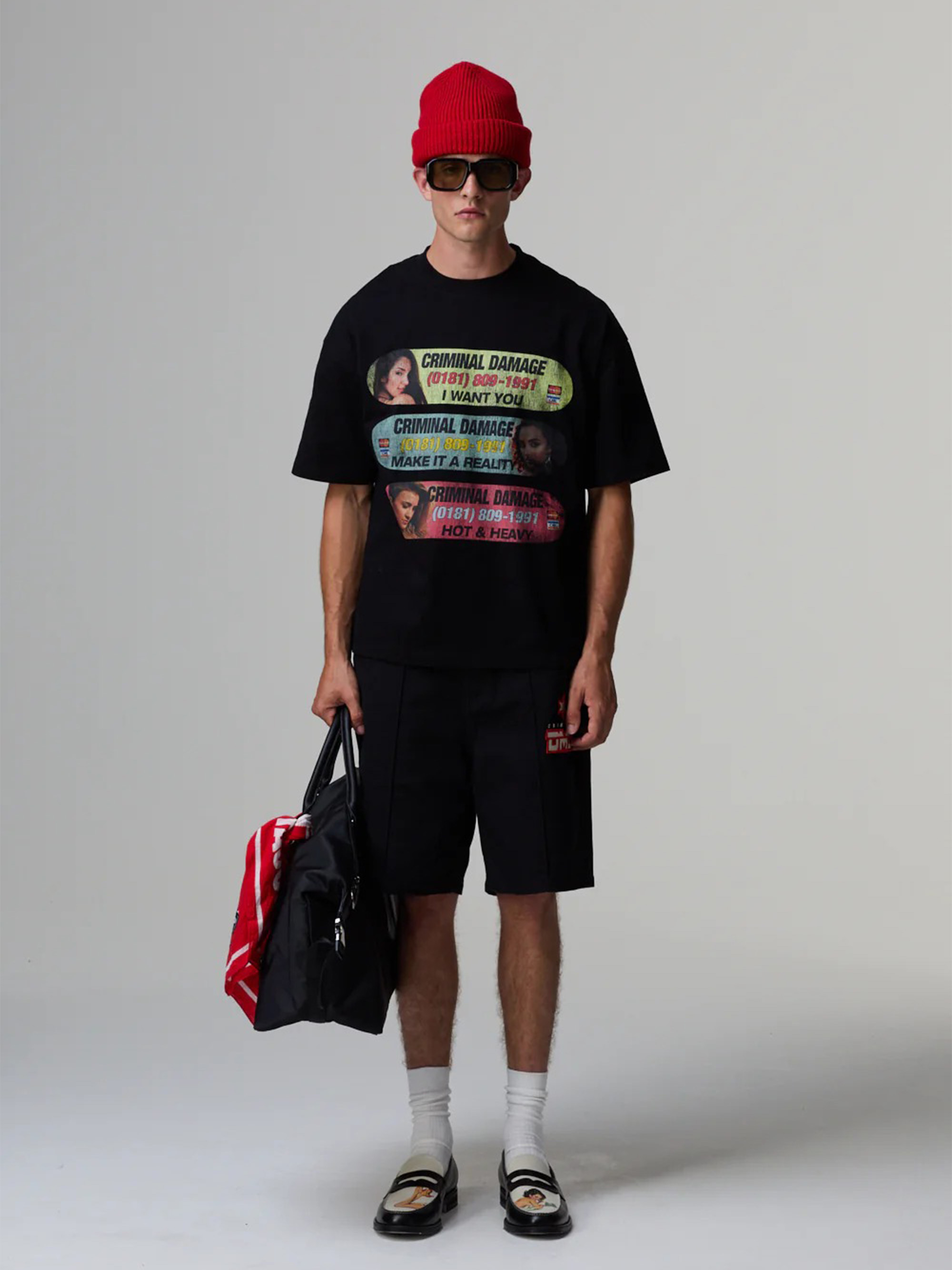 CRIMINAL DAMAGE HOTLINE REALITY T-SHIRT