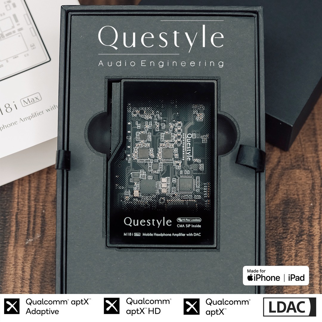 Questyle M18i Max 旗艦移動解碼耳放