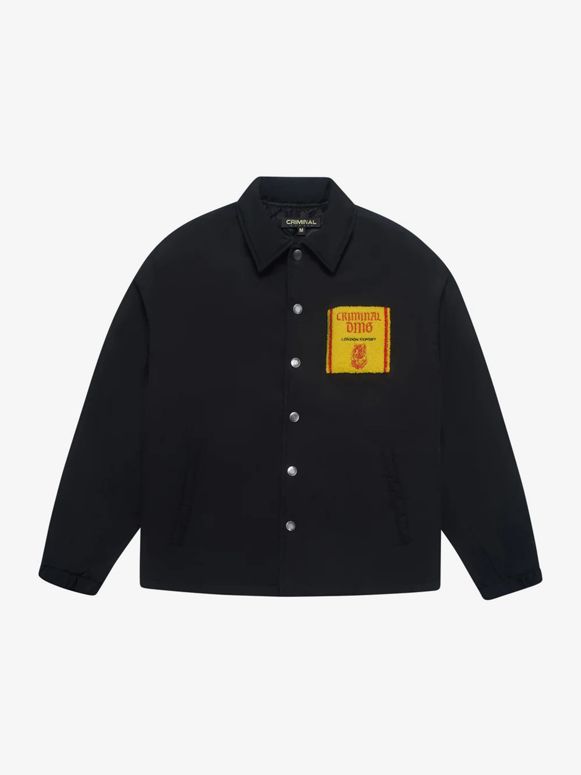 CRIMINAL DAMAGE BEER MAT APPLIQUE COACH JACKET