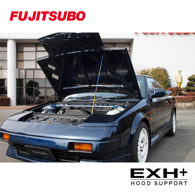 FUJITSUBO 藤壺 EXH+ 鈦金屬引擎蓋頂桿 TOYOTA MR2 AW11 機械增壓車用