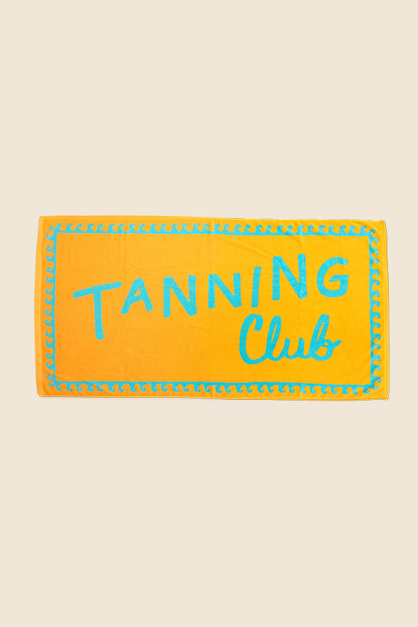 TANNING CLUB - 俱樂部經典沙灘巾