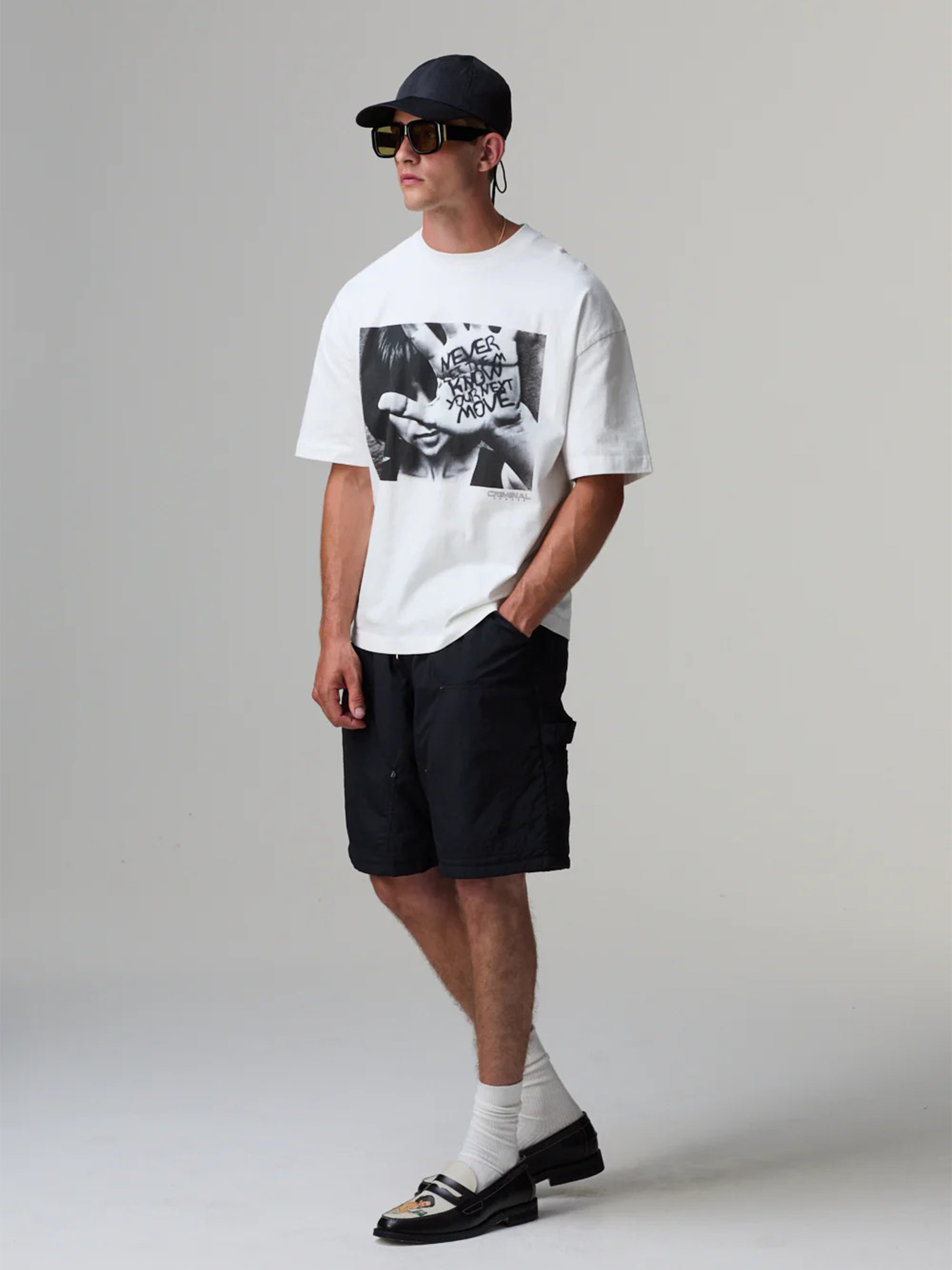 CRIMINAL DAMAGE COVER UP T-SHIRT
