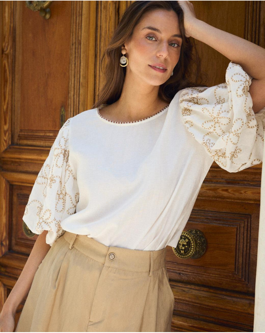 1PM0618-100 [POLIN 和我] Blusa 漫畫 Amelie #209678 (EU)