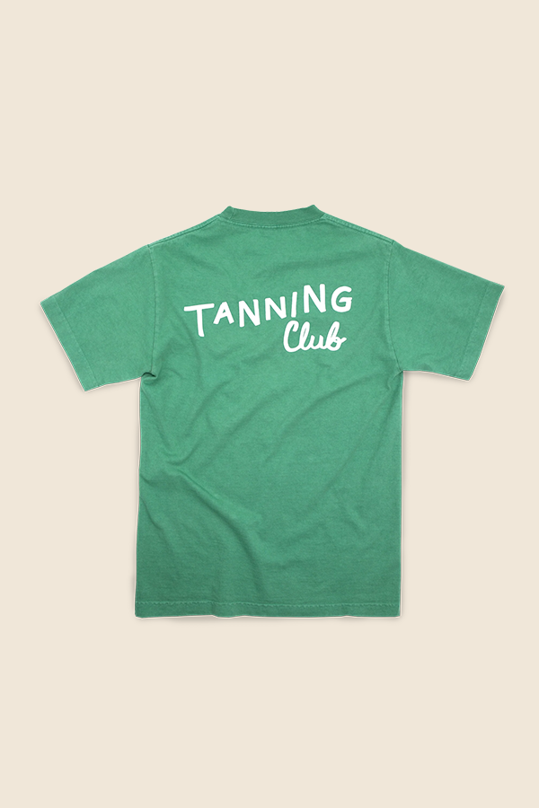 TANNING CLUB - 經典俱樂部短TEE