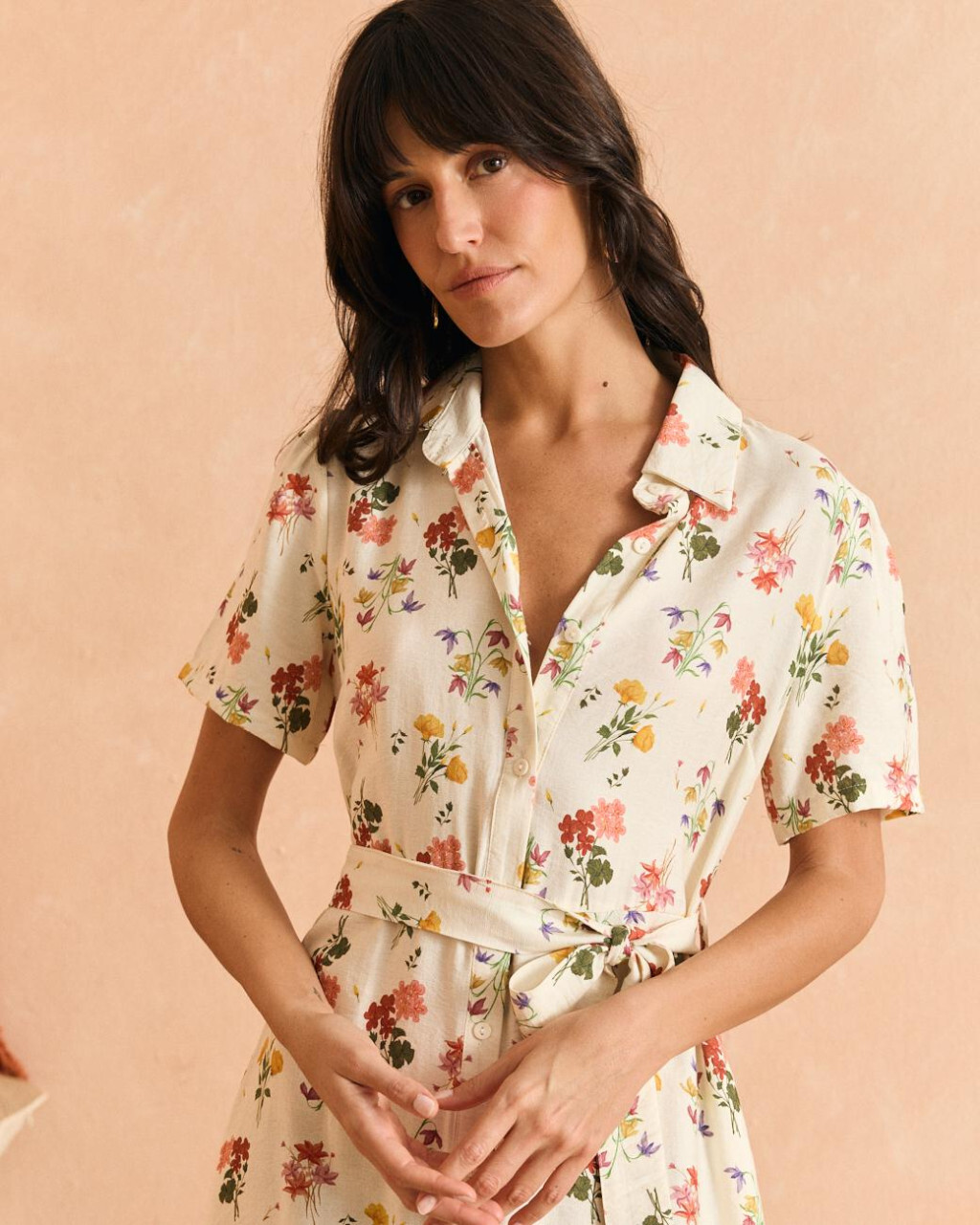 1PM0618-253 [POLIN ET MOI] 辛西亞中長連身裙 #205842 (EU)
