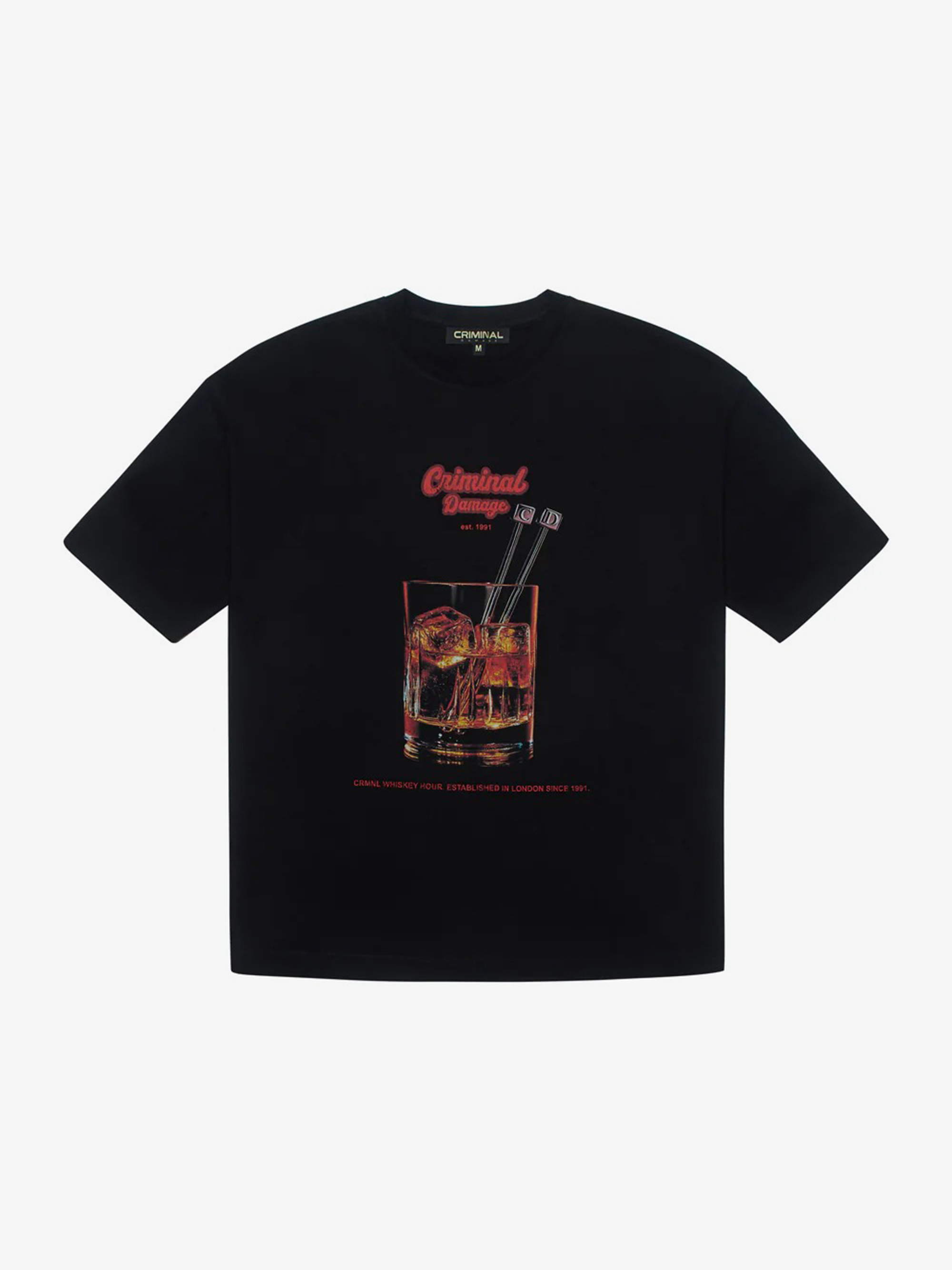 CRIMINAL DAMAGE WHISKEY HOUR T-SHIRT