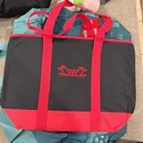 [S] TJ RED INSULATED TOTE BAG, 982160 (SZZ1189)