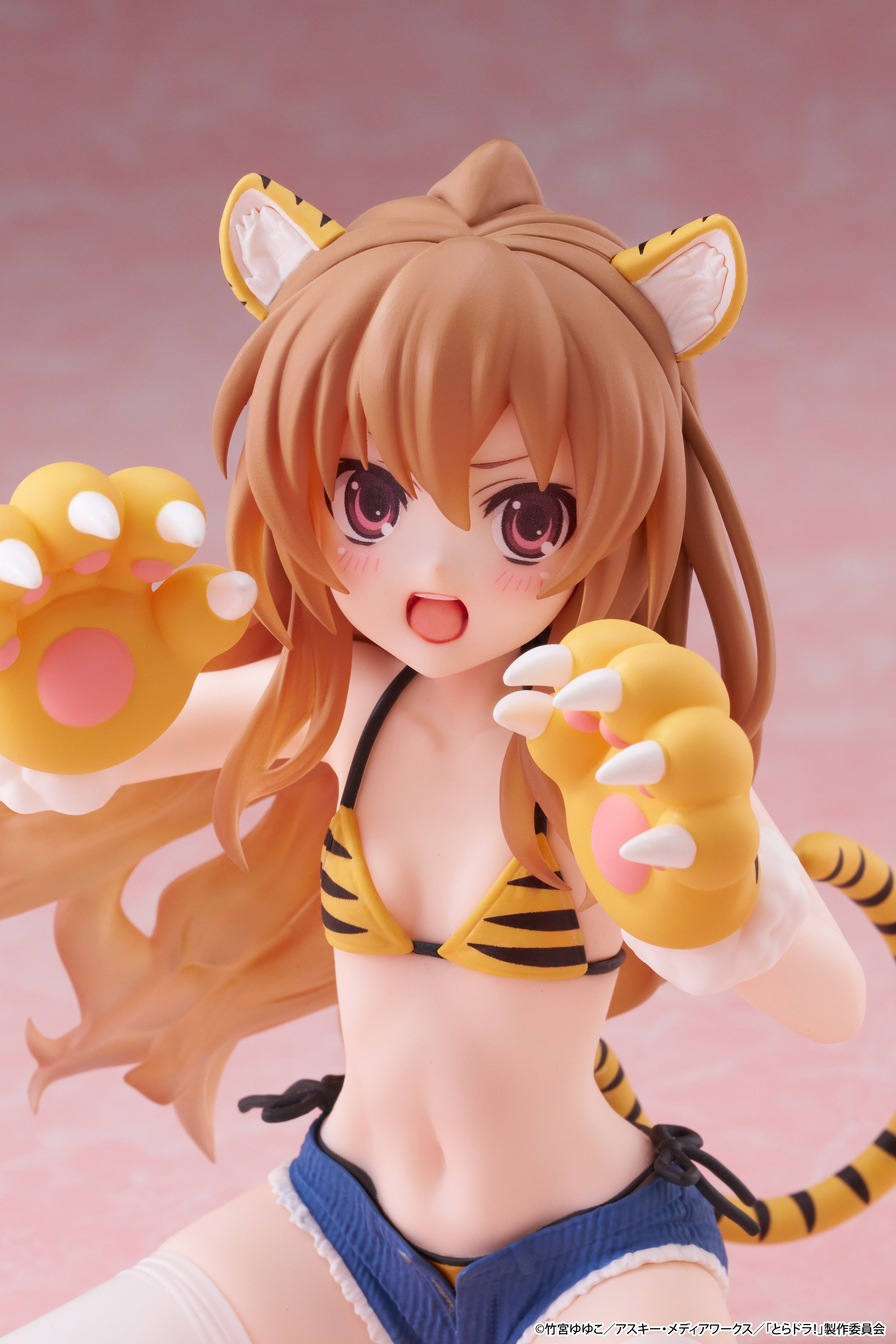 預購26/07 TAITO 代理版 景品  虎與龍 Desktop Cute 逢坂大河 老虎泳裝