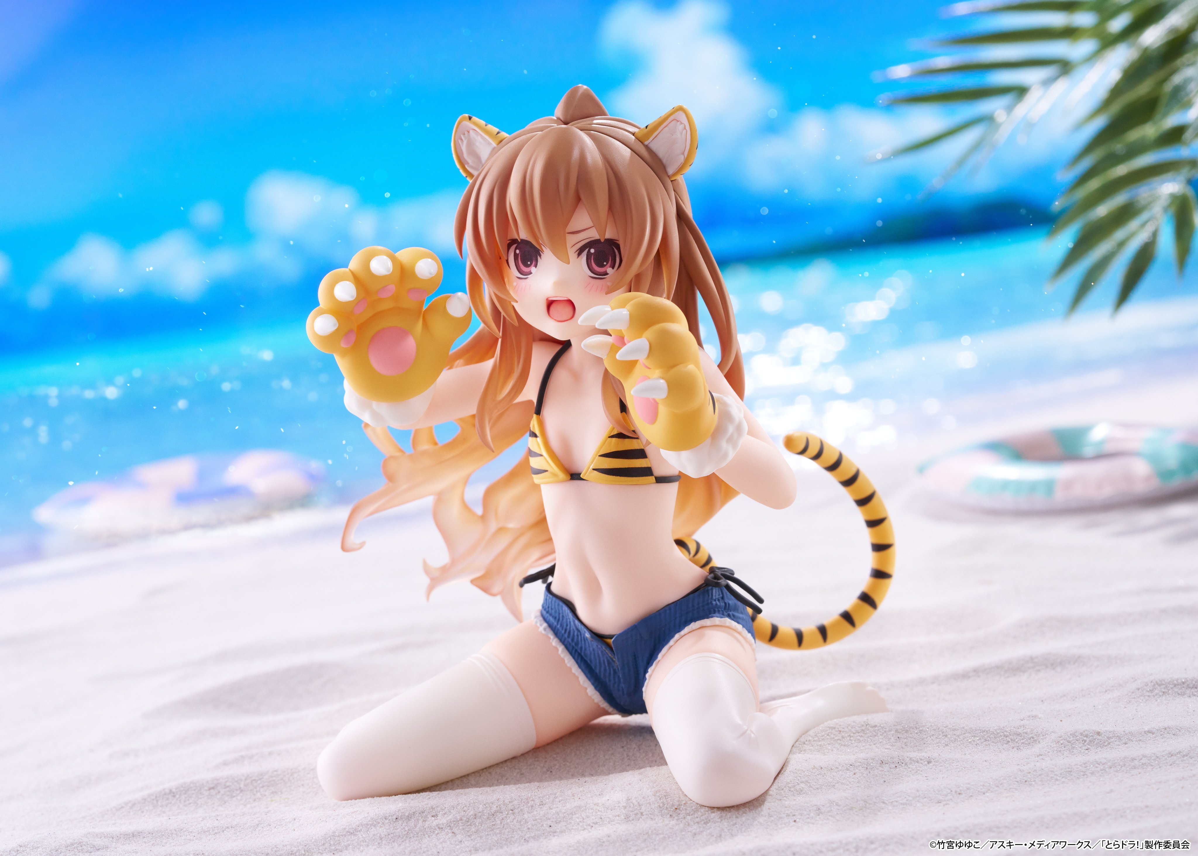 預購26/07 TAITO 代理版 景品  虎與龍 Desktop Cute 逢坂大河 老虎泳裝