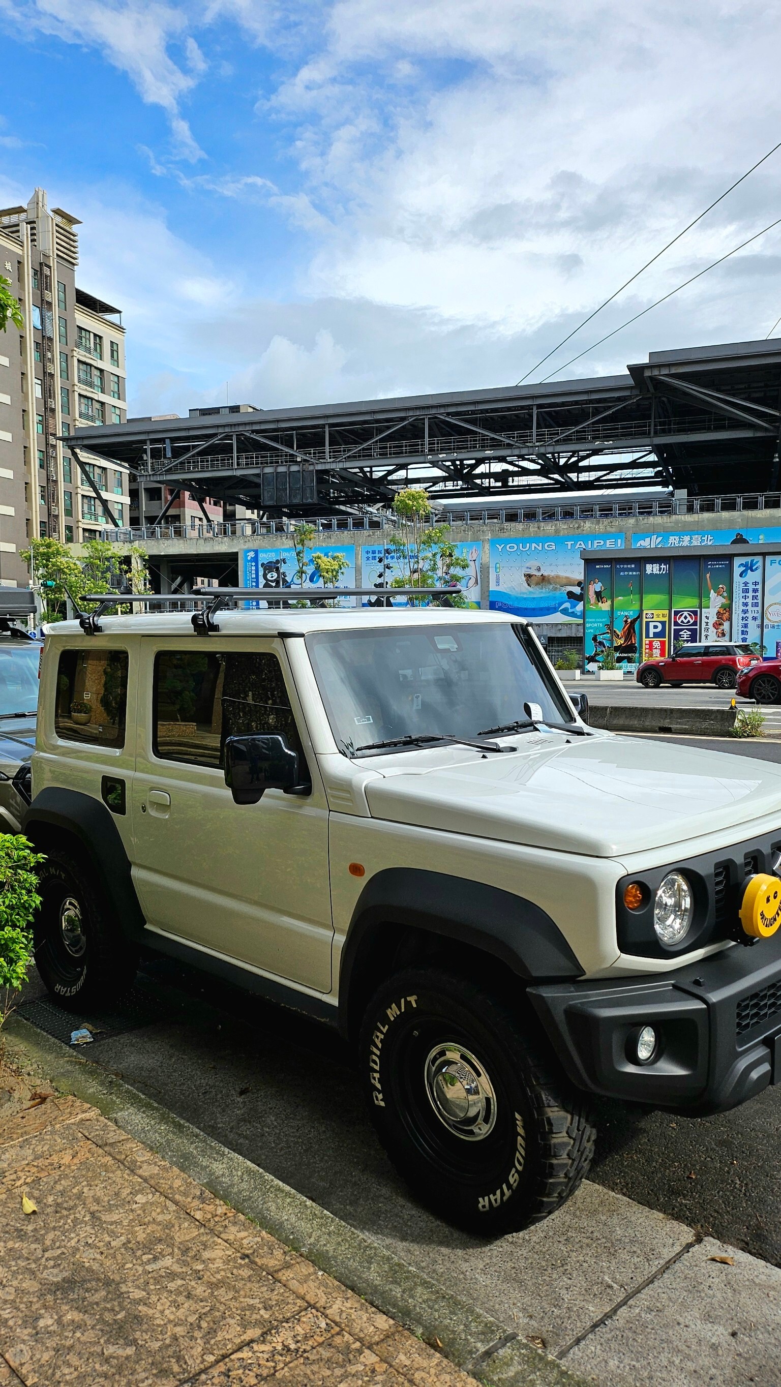 SUZUKI -JIMNY JB74-THULE 車頂架 車頂橫桿-實車安裝-unrv.台灣專業安裝